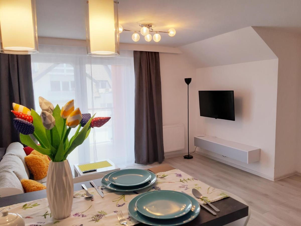 Apartamenty Asis Darlowko Esterno foto